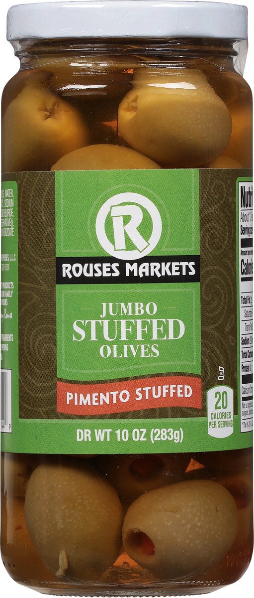 slide 6 of 11, Rouses Markets Rous Jumbo Olives, 10 oz
