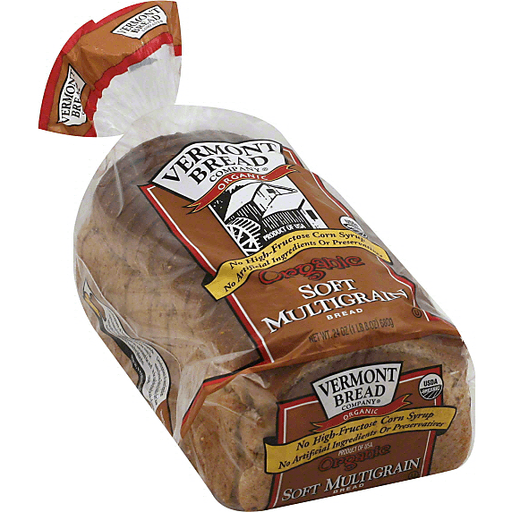 slide 2 of 2, Vermont Bread Vermont Company Bread - Organic Soft Multigrain, 24 oz