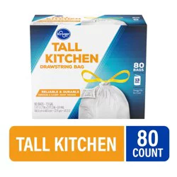 Kroger Tall Kitchen Drawstring Bag