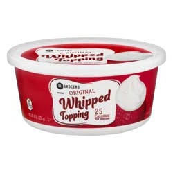 SE Grocers Whipped Topping Tub