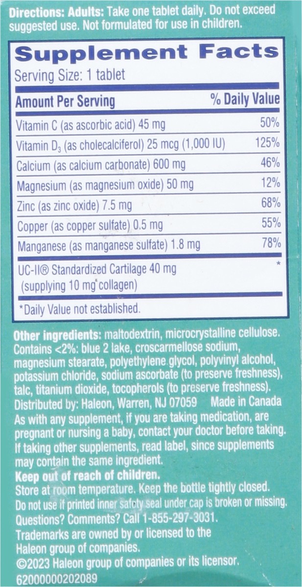 slide 15 of 15, Voltaren Joint Health + Bone Strength Dietary Supplement from Voltaren – 30 Count, 30 ct