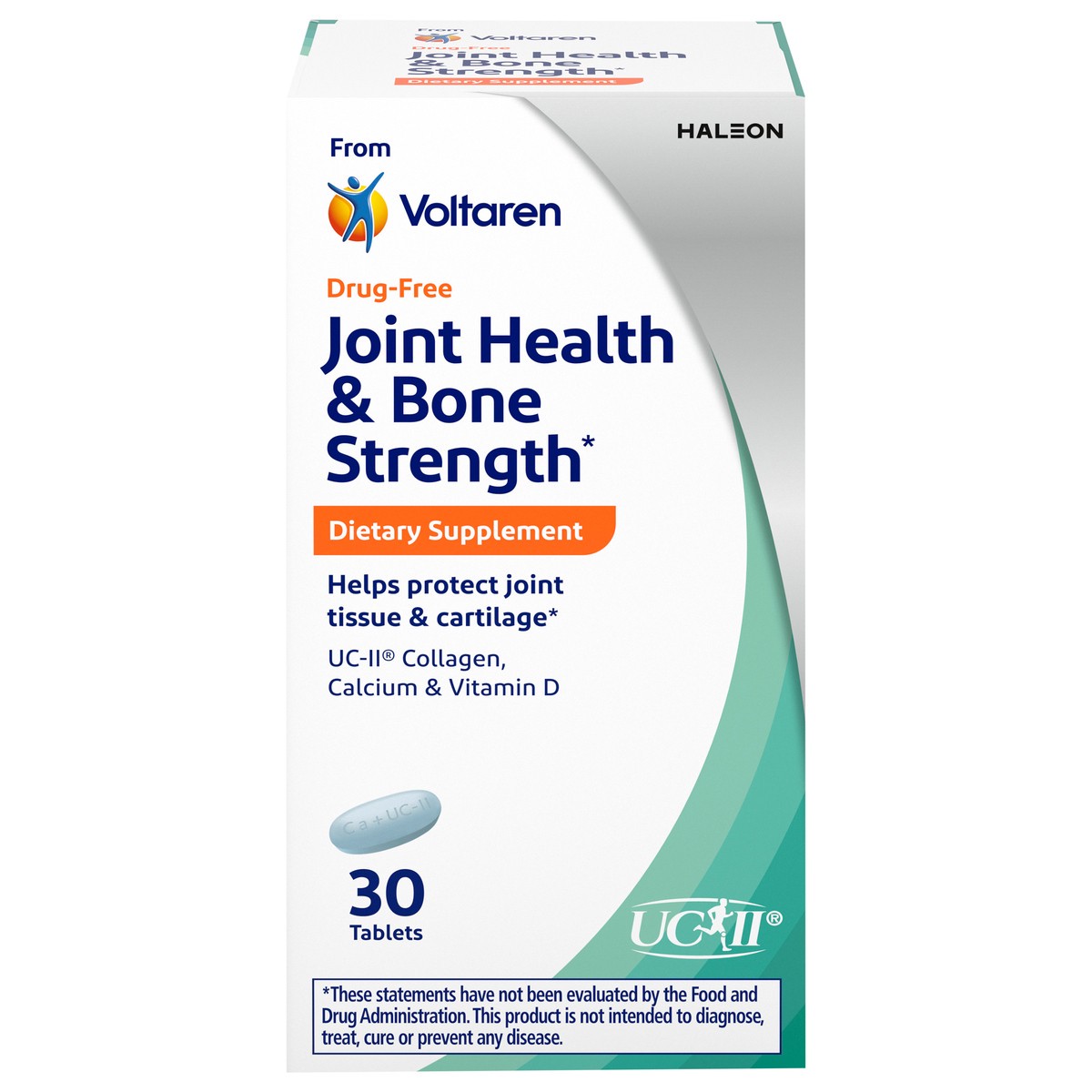 slide 1 of 15, Voltaren Joint Health + Bone Strength Dietary Supplement from Voltaren – 30 Count, 30 ct