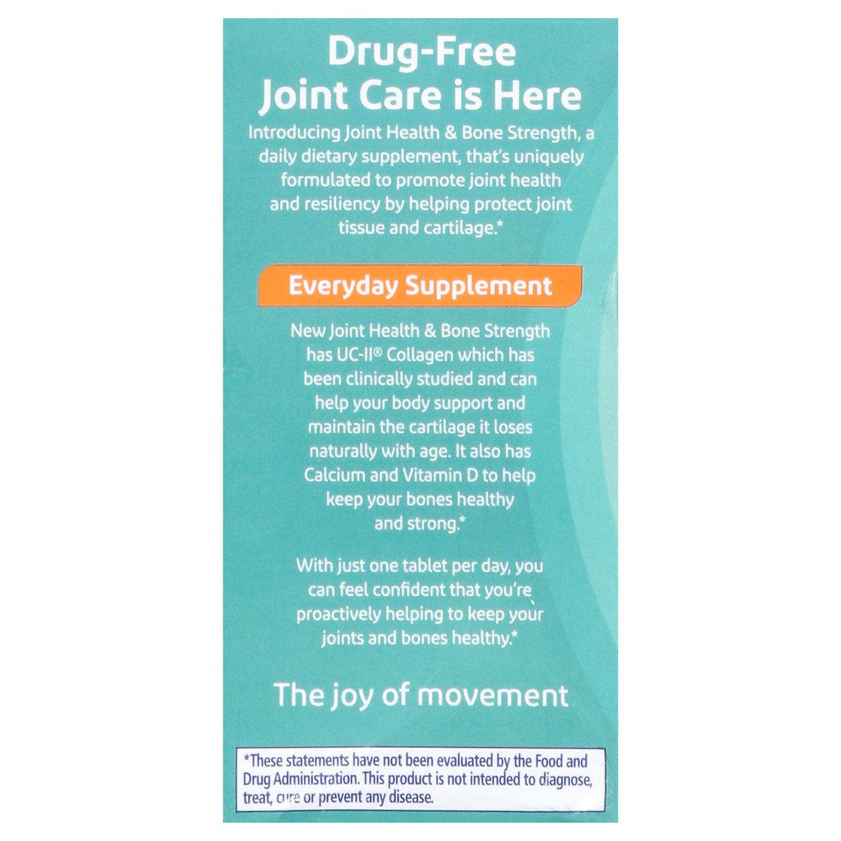 slide 7 of 15, Voltaren Joint Health + Bone Strength Dietary Supplement from Voltaren – 30 Count, 30 ct