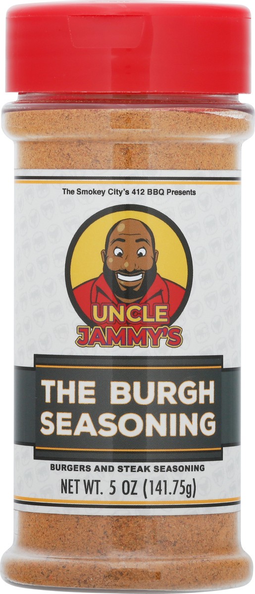 slide 10 of 14, Uncle Jammy's Burger and Steak The Burgh Seasoning Seasoning 5 oz, 5 oz