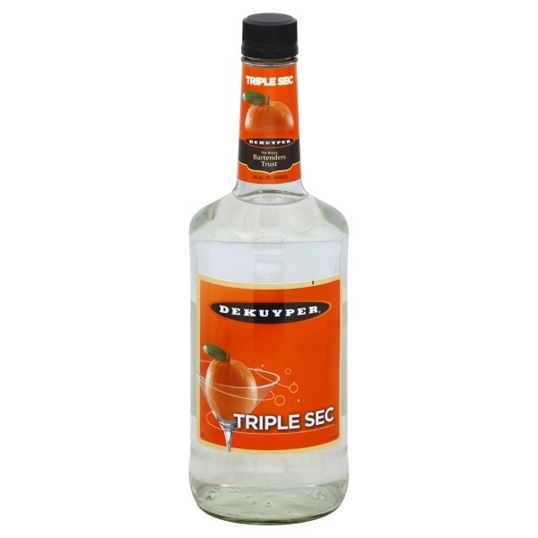 slide 1 of 1, DeKuyper Tripel Sec Orange Liqueur, 750 ml