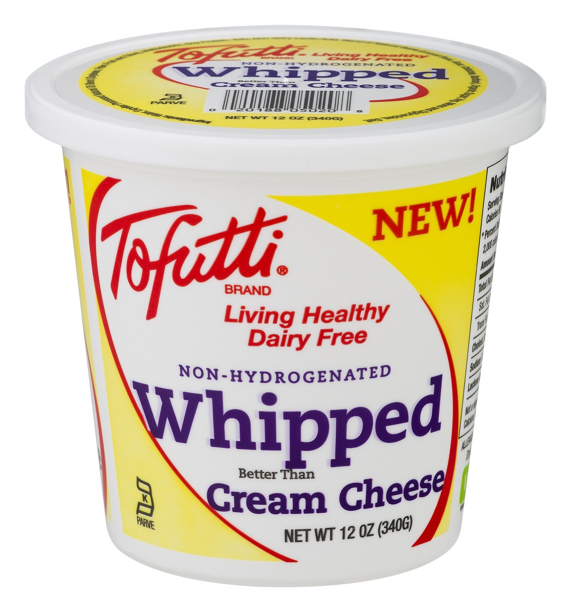 slide 1 of 1, Tofutti Whipped Cream Cheese, 12 oz