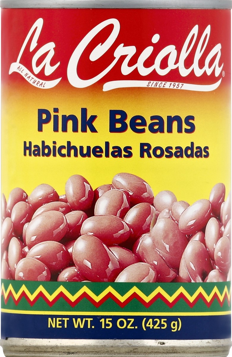 slide 1 of 2, La Criolla Pink Beans 15 oz, 15 oz