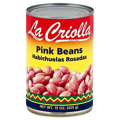 slide 1 of 1, La Criolla Pink Beans, 15 oz