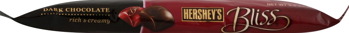 slide 4 of 6, Hershey's Bliss Rich & Creamy Dark Chocolate Bag, 9.6 oz