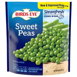 Birds Eye Sweet Peas, Frozen Vegetable, 10 OZ