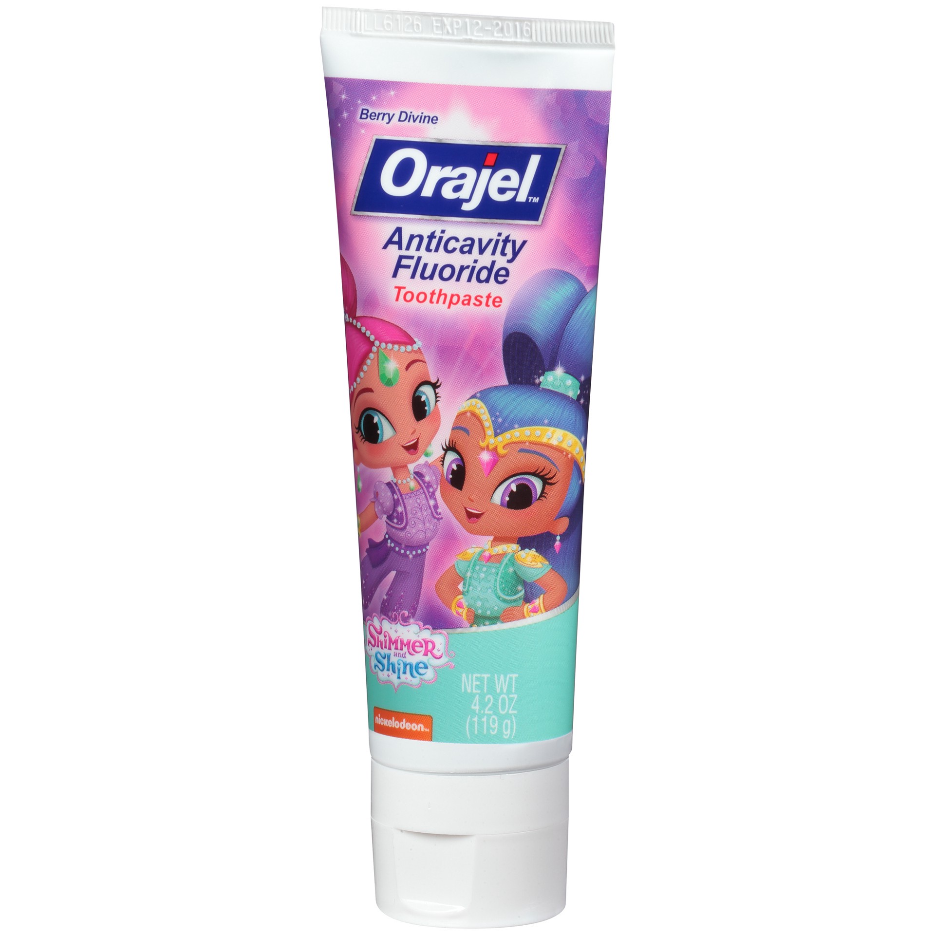 slide 3 of 3, Orajel Kids Stage 3 (2-10 Years) Jojo Siwa Anticavity Fluoride Natural Berry Pop Toothpaste 1 4.2 oz, 4.2 oz