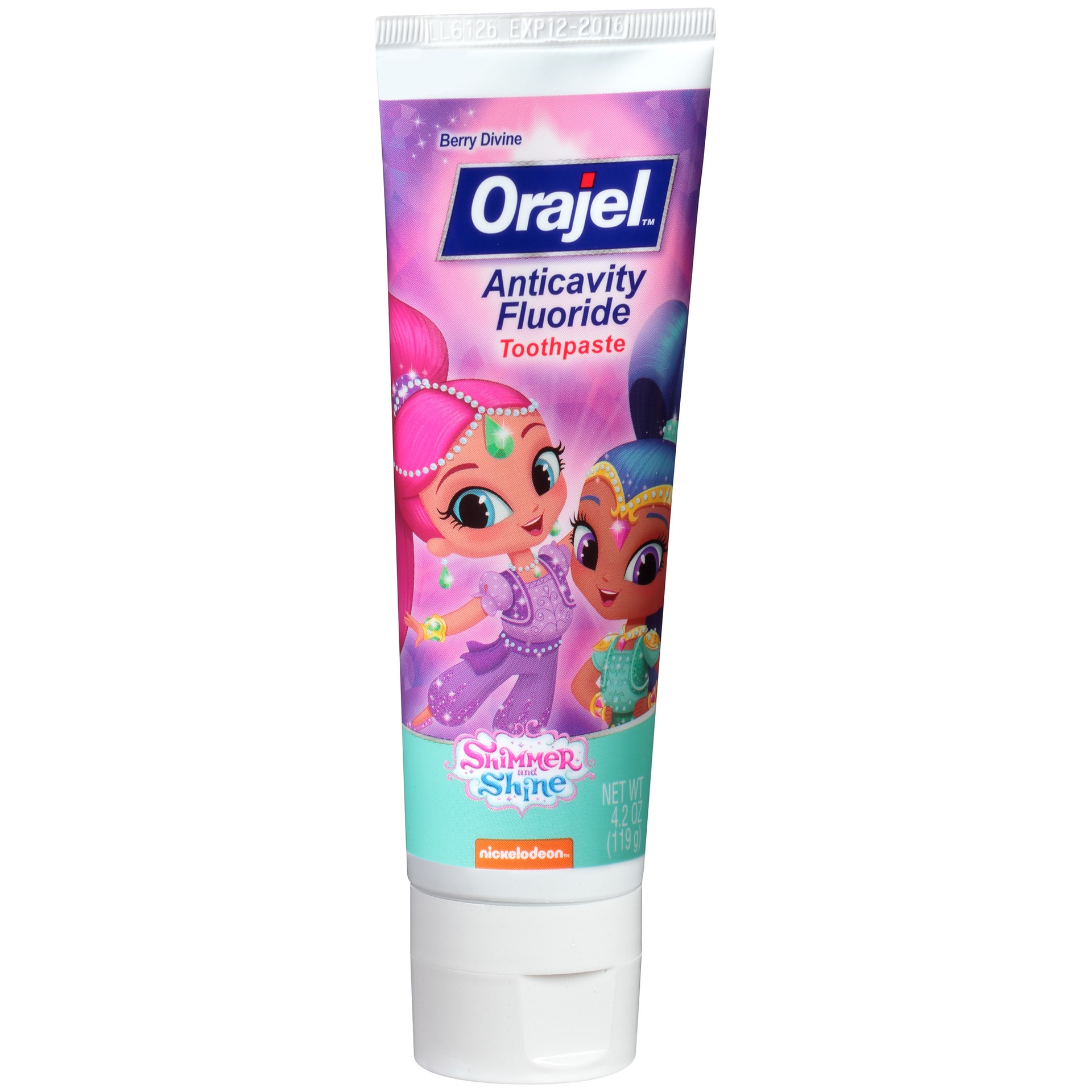 slide 2 of 3, Orajel Kids Stage 3 (2-10 Years) Jojo Siwa Anticavity Fluoride Natural Berry Pop Toothpaste 1 4.2 oz, 4.2 oz