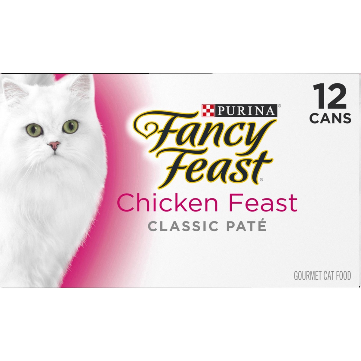 slide 2 of 14, Fancy Feast Chicken Feast Classic Pate Collection Grain Free Wet Cat Food Multi-Pack, 12 ct; 3 oz