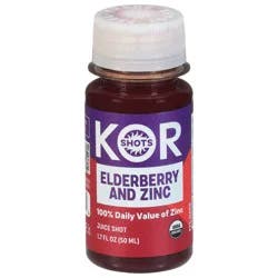 Kor Shots Elberberry and Zinc Elderberry and Zinc Juice Shot - 1.7 fl oz