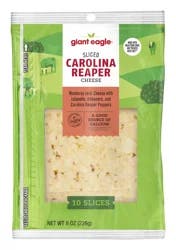 Giant Eagle Carolina Reaper Sliced Cheese