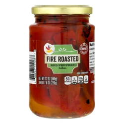 Fire Roasted Red Peppers Halves