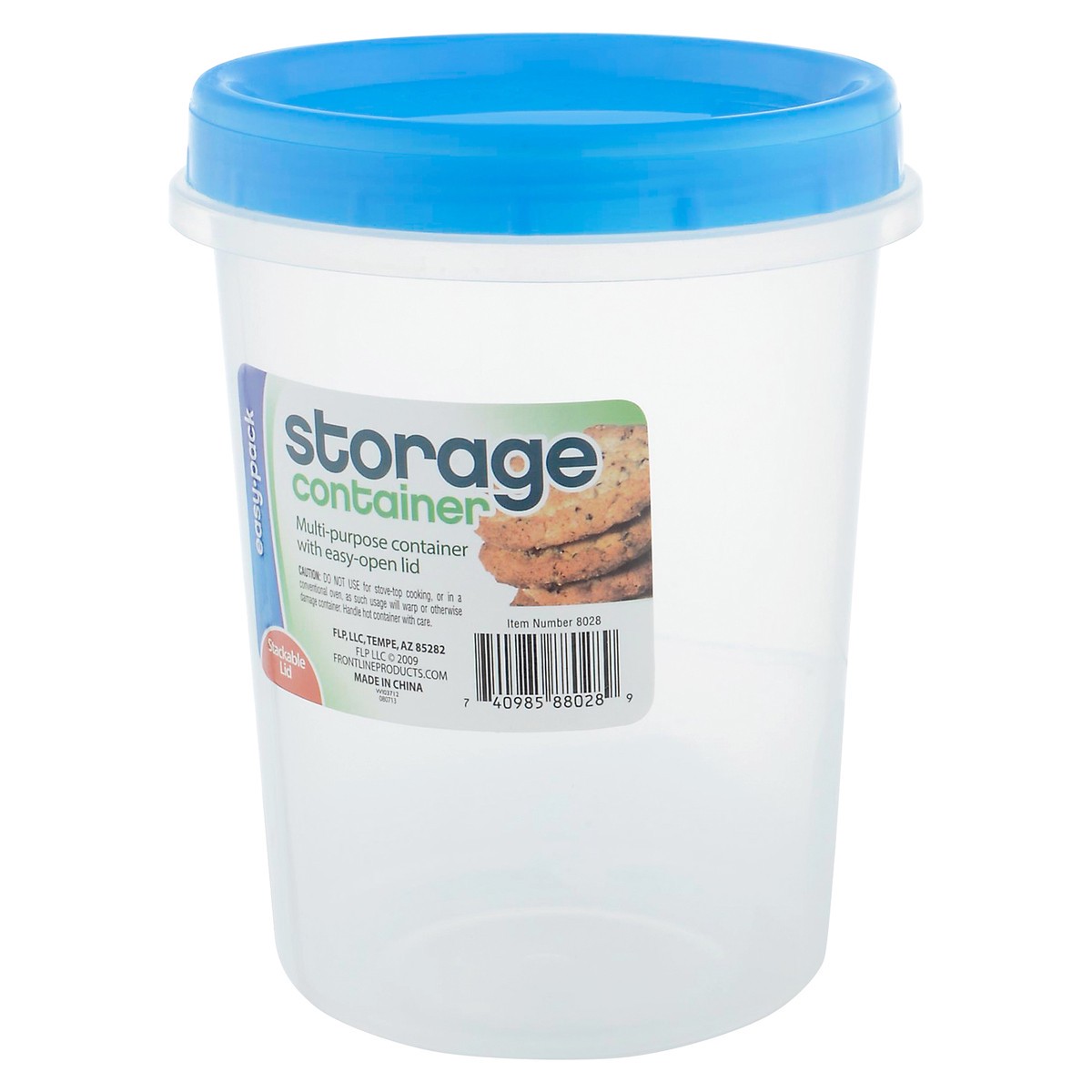 slide 3 of 11, Easy Pack Frontline Tall Round Storage, 1 ct