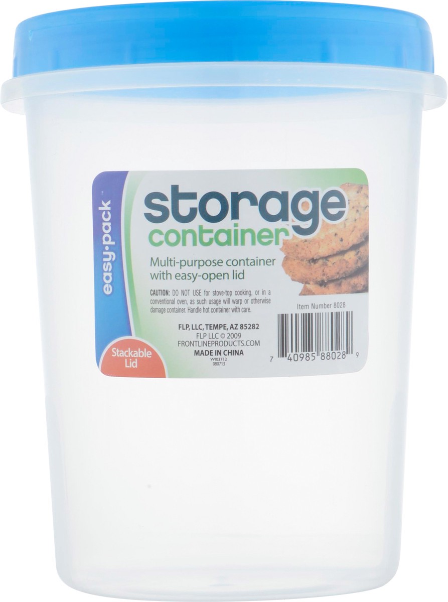 slide 8 of 11, Easy Pack Frontline Tall Round Storage, 1 ct
