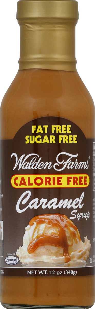 slide 2 of 3, Walden Farms Caramel Syrup, 12 oz