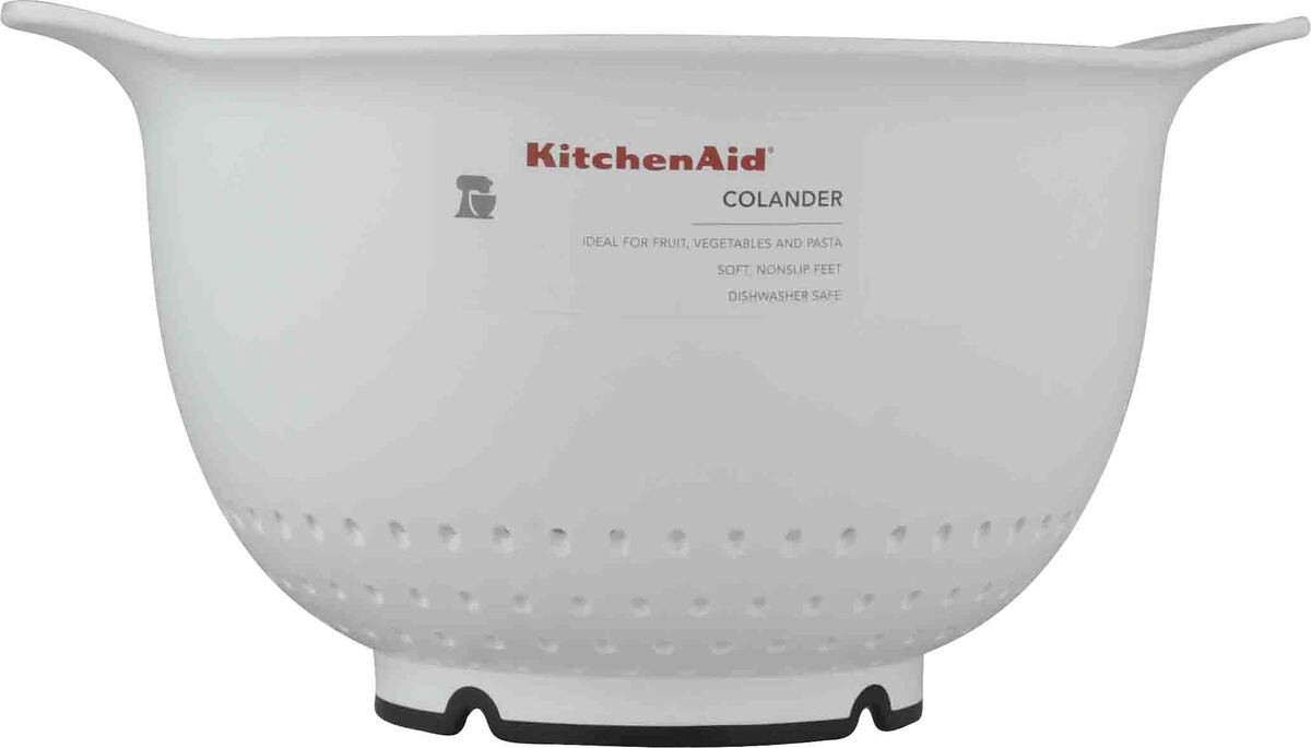 slide 8 of 9, KitchenAid Kitchen Aid Universal Colander, White, 1 ct