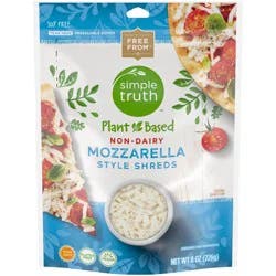 Simple Truth Plant Based Non-Dairy Mozzarella Style Shreds - 8 oz