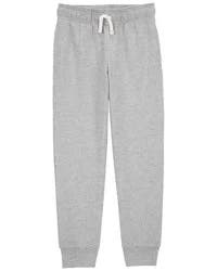 Carter's Kid Pull-On French Terry Pants Grey 5