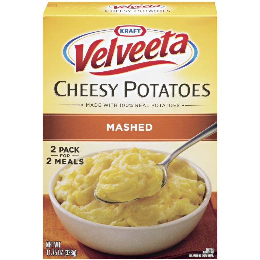 slide 1 of 1, Kraft Velveeta Au Gratin Potatoes Cheesy, 10.23 oz