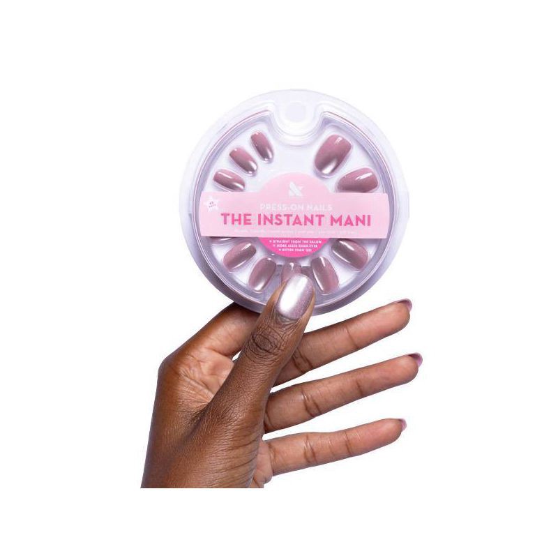 slide 2 of 8, Olive & June Press-On Fake Nails - World Lit Velvet - 42ct, 42 ct