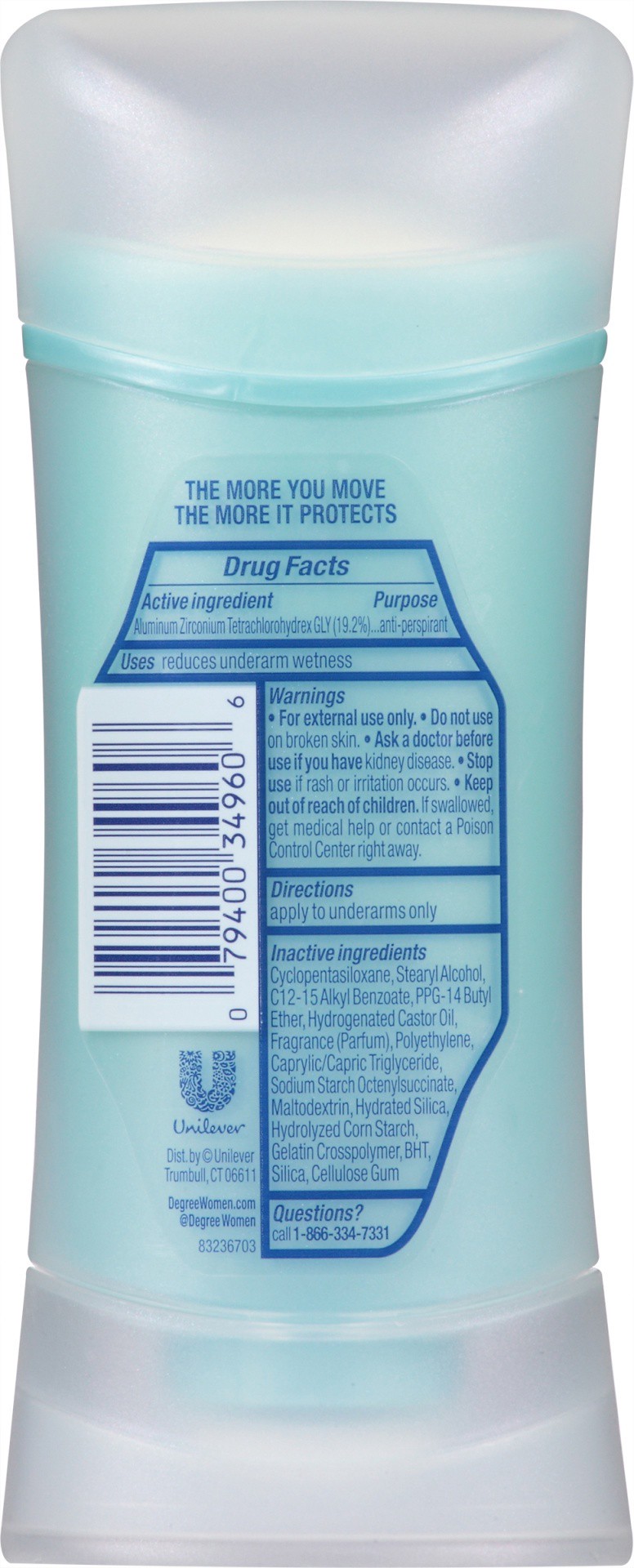 slide 6 of 6, Degree Advanced Antiperspirant Deodorant Berry & Peony, 2.6 oz, 2.6 oz