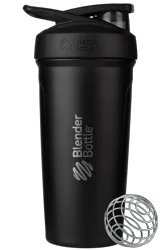 Blenderbottle Strada Stainless Steel Shaker Cup - Black
