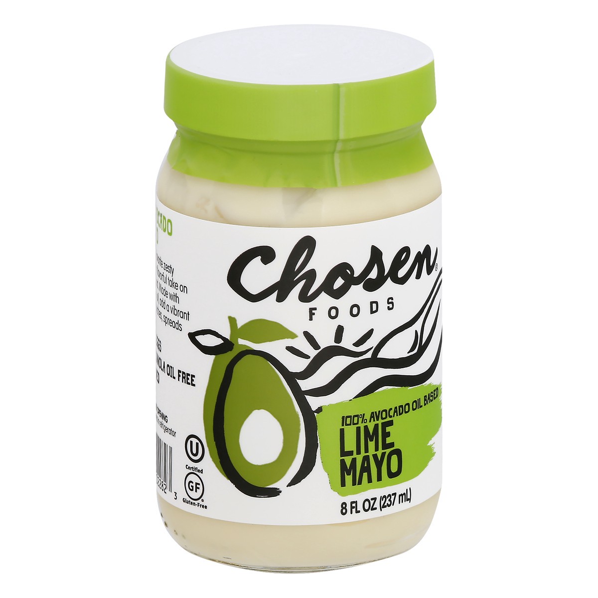 slide 3 of 13, Chosen Foods Lime Mayo 8 oz, 8 oz