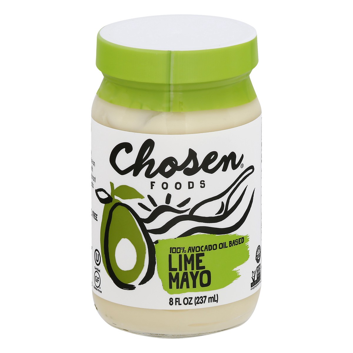 slide 6 of 13, Chosen Foods Lime Mayo 8 oz, 8 oz