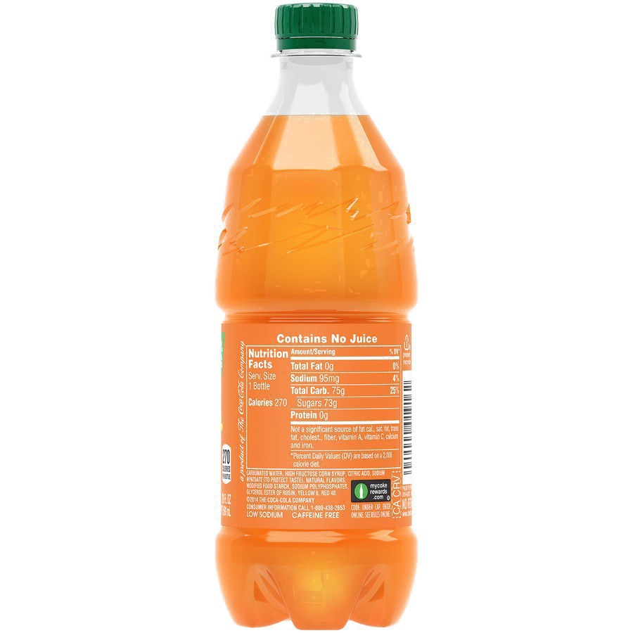 slide 29 of 52, Fanta Orange Soda Fruit Flavored Soft Drink, 20 fl oz, 20 fl oz