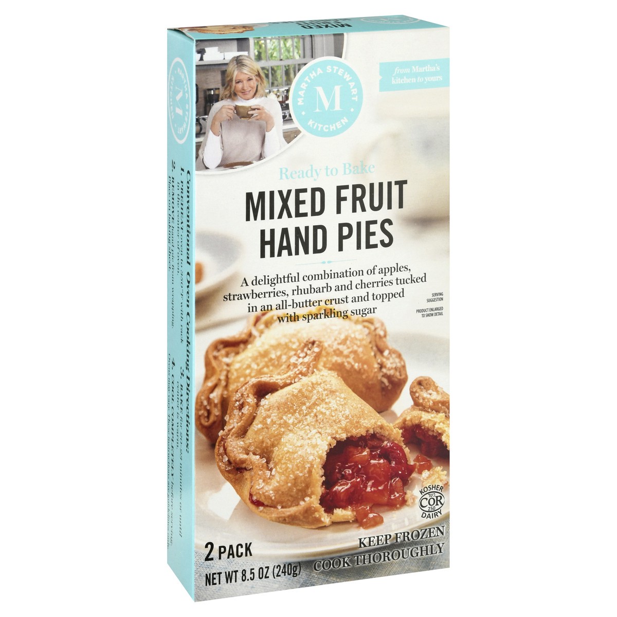 slide 2 of 13, Martha Stewart Kitchen 2 Pack Mixed Fruit Hand Pies 2 ea, 2 ct