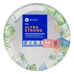 SE Grocers Paper Bowls Ultra Strong