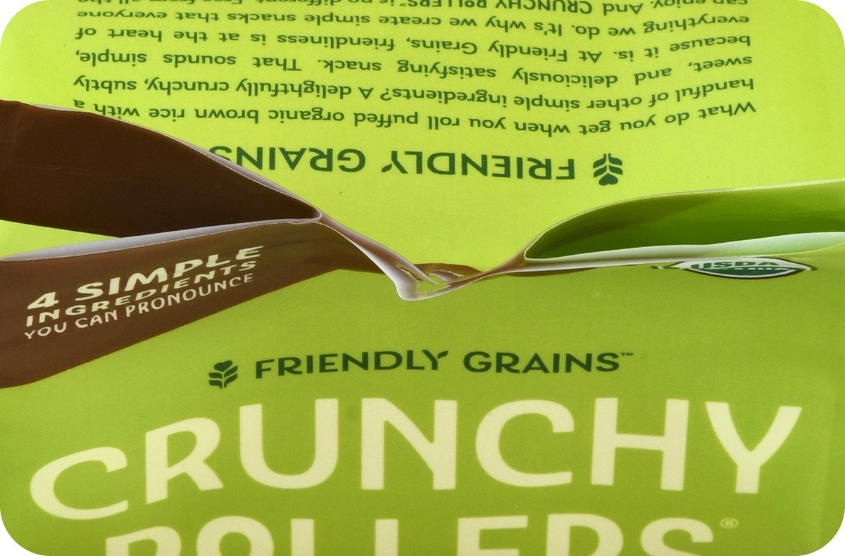 slide 9 of 12, Friendly Grains Original Brown Rice Crunchy Rollers 6 ea, 6 ct