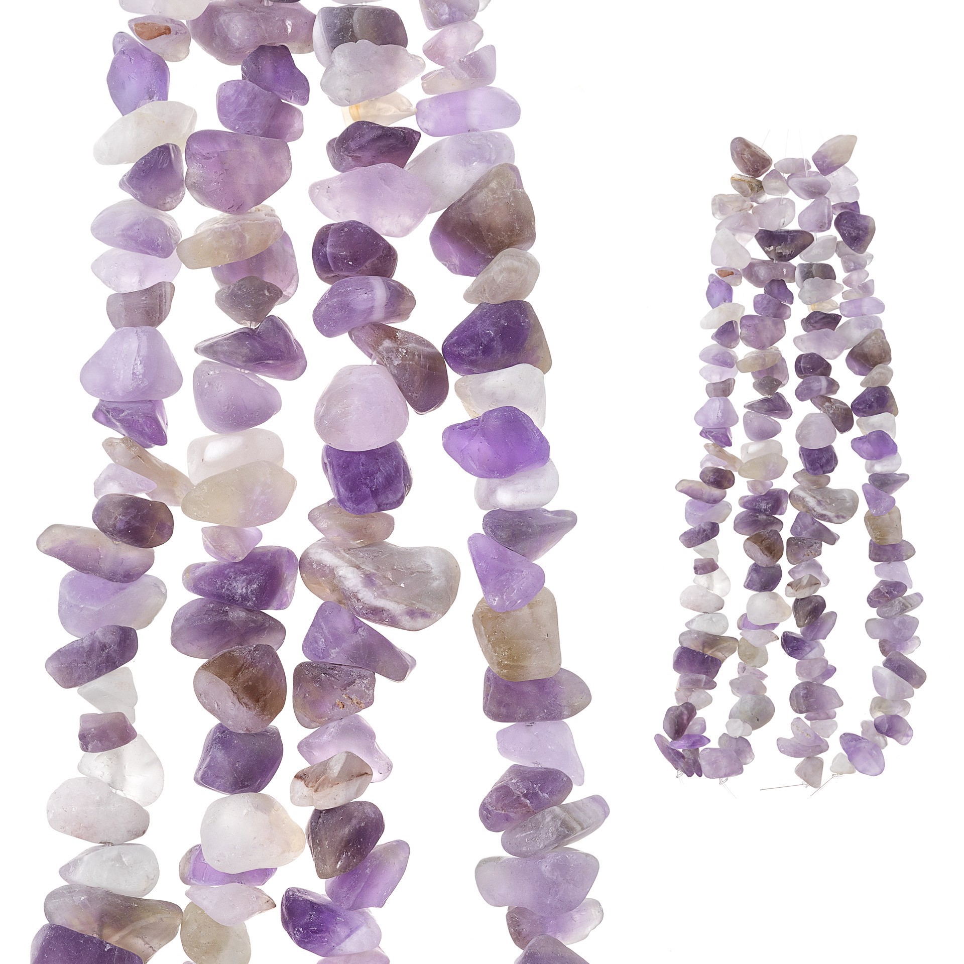 slide 5 of 5, Purple Matte Amethyst Chip Beads By Bead Landing, 6mm-12mm