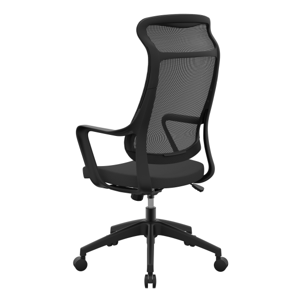 slide 6 of 9, Realspace Lenzer Mesh High-Back Task Chair, Black, 1 ct