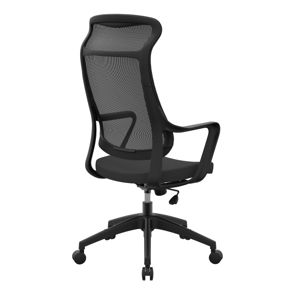 slide 5 of 9, Realspace Lenzer Mesh High-Back Task Chair, Black, 1 ct