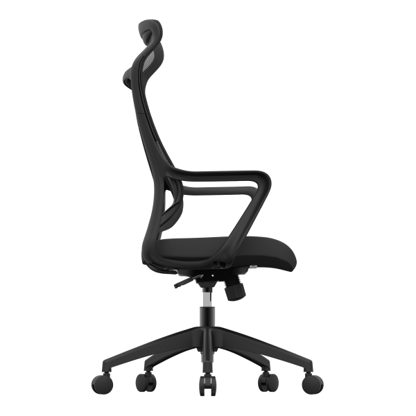 slide 9 of 9, Realspace Lenzer Mesh High-Back Task Chair, Black, 1 ct