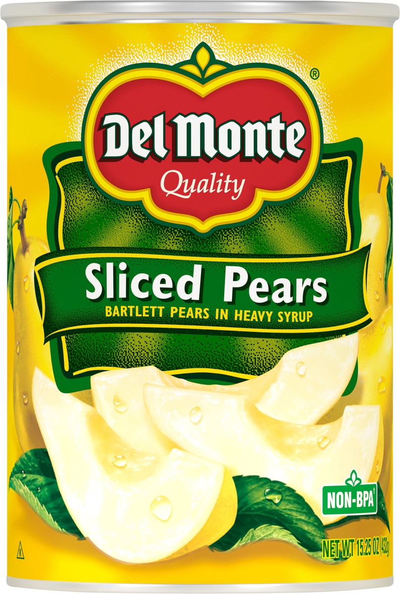 slide 6 of 7, Del Monte Sliced Pears 15.25 oz Can, 15.25 oz