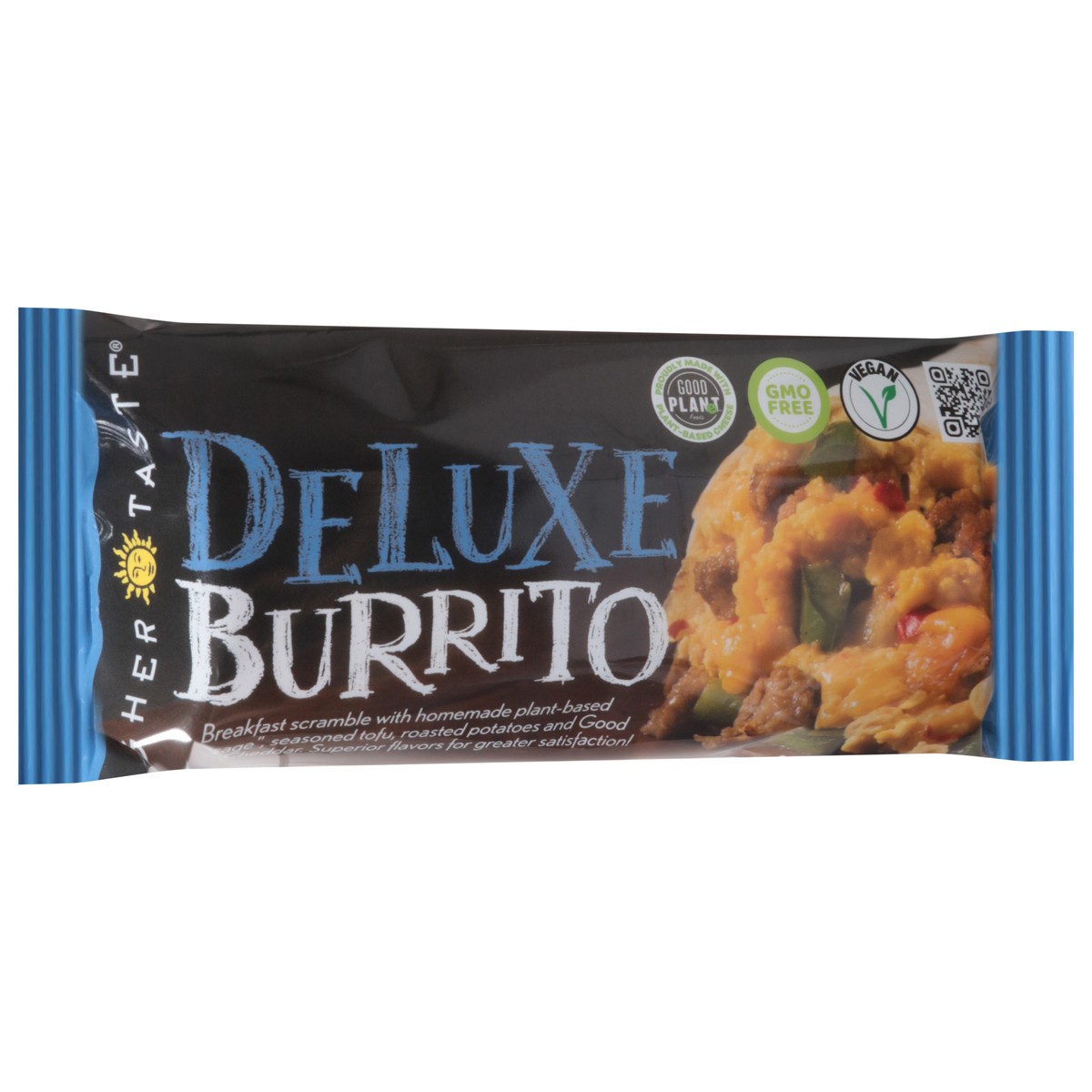 slide 2 of 4, The Highertaste Burrito Deluxe - 8 OZ, 8 oz