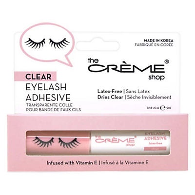 slide 1 of 1, The Crème Shop The Crme Shop Clear Eyelash Adhesive, 1 ct