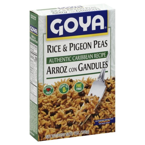 slide 1 of 1, Goya Rice & Pigeon Peas Mix, 7 oz