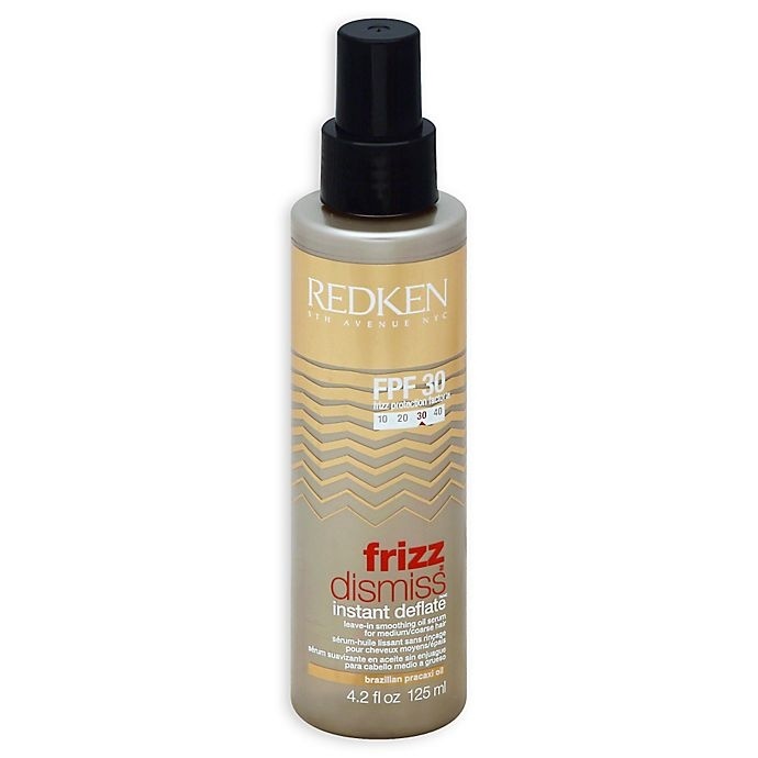 slide 1 of 1, Redken Frizz Dismiss Instant Deflate Smoothing Serum with Brazilian Pracaxi Oil, 4.2 oz