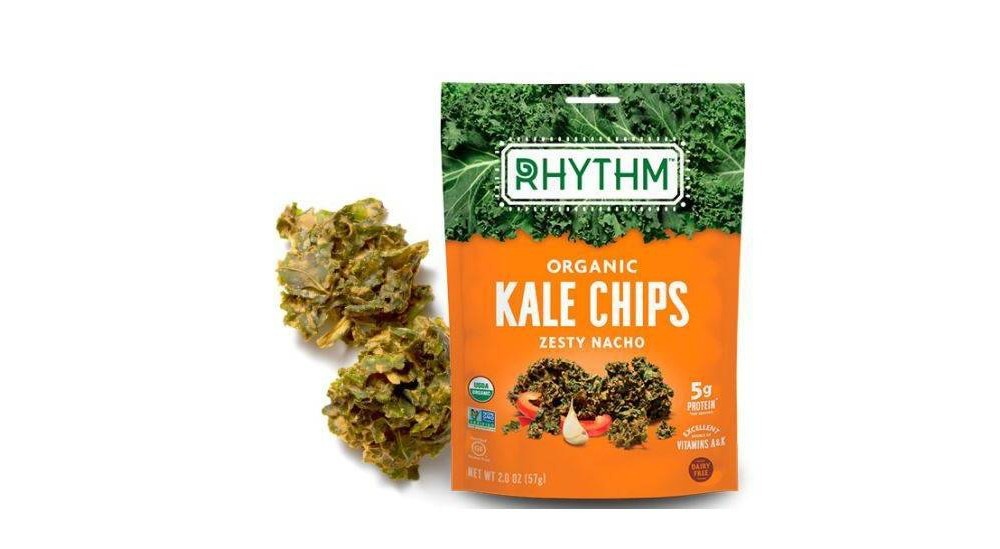 slide 4 of 4, Rhythm Superfoods Zesty Nacho Kale Chips, 2 oz