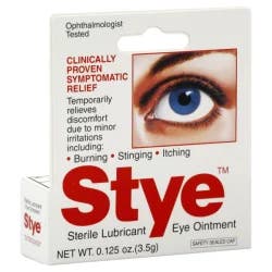 Stye Sterile Lubricant Eye Ointment