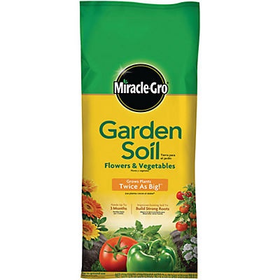 slide 1 of 1, Miracle-Gro Garden Soil For Flowers & Vegetables, 2 cu ft