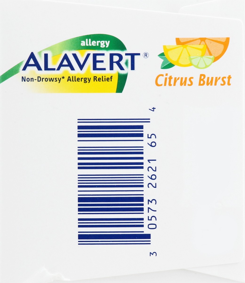 slide 9 of 12, Alavert Non-Drowsy Tablets Citrus Burst Allergy Relief 60 ea, 60 ct