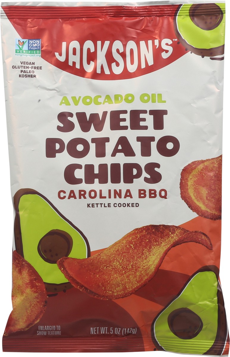 slide 3 of 13, Jackson's Sweet Carolina BBQ Potato Chips - 5 oz, 5 oz